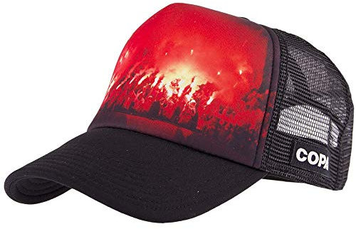 Copa Pyro Fu?ball Trucker Cap schwarz-wei?, One Size