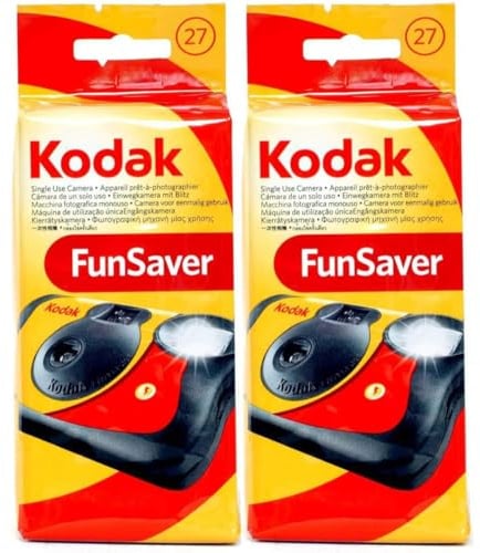 Kodak Funsaver One Time Use Film Camera (2-pack)