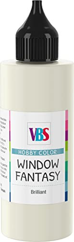 VBS Window Color 85ml Fensterfarbe Glasmalfarbe Malfarbe viele Farben Perlmutt-Arktis