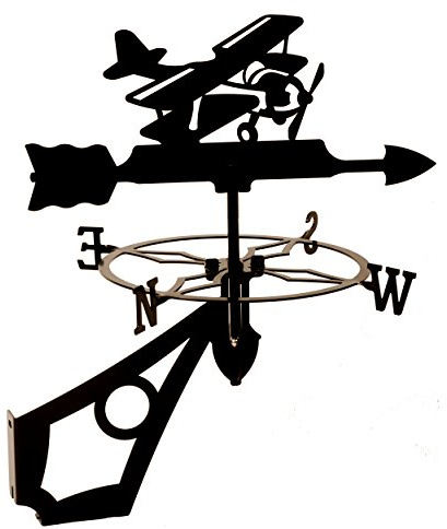 Dragon Laser Ltd., Aeroplane Decorative Weathervane, Plane, **WITH ANTI-RUST COATING**