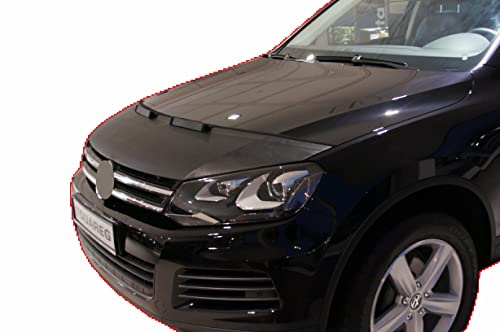 AB-00254 Auto BRA kompatibel mit VW Volkswagen Touareg Bj. 2010-2015 Haubenbra Steinschlagschutz Tuning Bonnet Bra