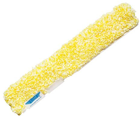Ettore 51010 Yellow Glass-Cleaning Fleece, 0.82', 25 cm, Ettore Glass-Cleaning