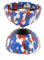Mister Babache JDAM Diabolo Harlekin, Medium, BLC, Weiß/Rot/Blau