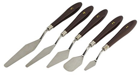 SE 3093AB Künstlerspachtel-Set, 5-teilig