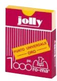 Ro-ma - 1001131 - Scatola 2000 Punti Jolly oro 6/4 RO-MA (conf.5)