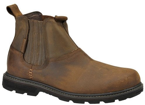 Skechers USA, stivaletti alla caviglia modello Blaine Orsen, da uomo, Marrone (Brown (CDB)), 45,5 EU