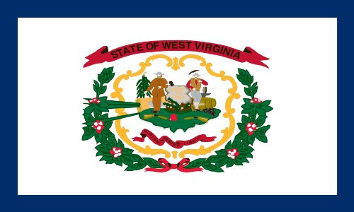 Heath Outdoor Products 23051 West Virginia Flagge, 61 x 91 cm