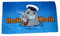 Flagge/Fahne Moin Moin Seehund Pfeife 60 x 90 cm