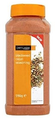 Chef's Larder Blackened Cajun Seasoning 590g x 2 (1180g)