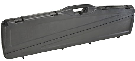 Plano Single Scoped or Double Non-Scoped Rifle Case , Black, 15.00 x 51.50 x 4.00
