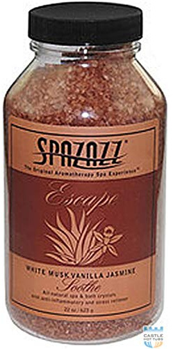 Spazazz Spa and Bath Crystals - 623g - Type: White Musk Vanilla Jasmine