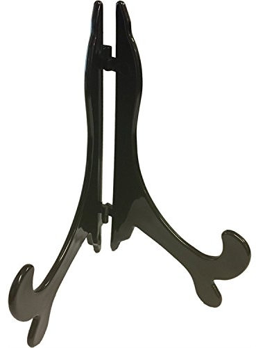 Good Quality Black Plastic Plate Display Stand, 6 - 10 Plates