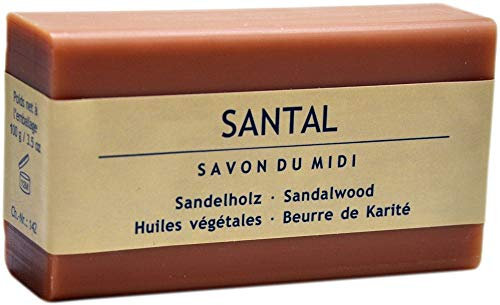 Savon du Midi Karitébutter-Seife mit Sandelholz (100 g)