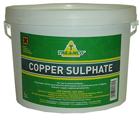 Agricultural Farm Cattle Cooper Sulphate for Animal Footbaths 3kg