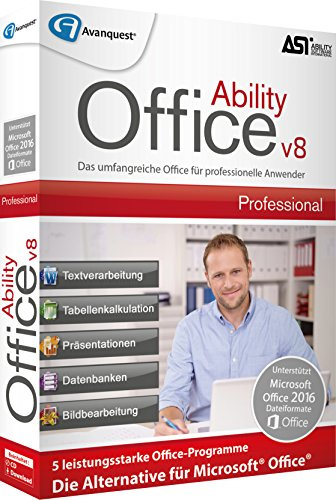 Avanquest Ability Office 8 Professional Software