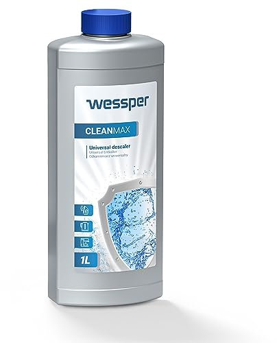 Wessper 1l Descalcificador para cafetera - Compatible con Marcas Delonghi, Dolce Gusto, Nespresso, Senseo