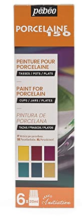 Pebeo Paint, Starter Pack-2, 20 ml (Pack of 6)