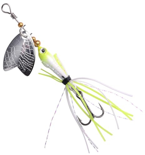Spro Barschspinner zum Spinnfischen 5cm 4g Larva Mayfly Micro Spinner