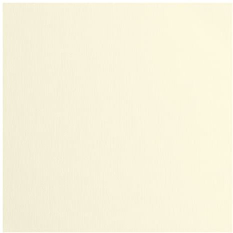 Vaessen Creative Florence Cardstock Papier, Beige, 216 Gramm/m², Quadratisch, 30,5 x 30,5 cm, 100 Stück, Textur, für Scrapbooking, Kartenherstellung, Stanzen und andere Papierbasteleien