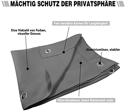 Dachfenster verdunkelung Anti UV, Wärmedämmung, Dachfenster Sonnenschutzrollo Fenster für Velux Oberlichter 50x120cm