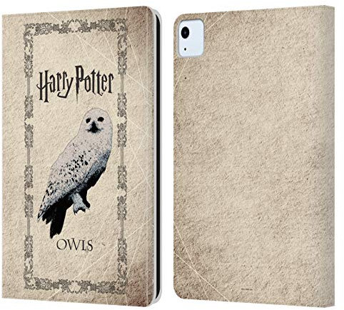 Head Case Designs Offizielle Harry Potter Hedwig Eule Prisoner of Azkaban III Leder Brieftaschen Handyhülle Hülle Huelle kompatibel mit Apple iPad Air 2020/2022