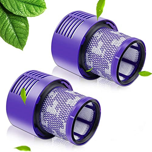 V10 Filter for Dyson, Replacement Dyson Filter, V10 Animal Filter for Dyson V10 SV12 Cordless Cyclone Animal Absolute Washable 2Packs