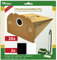McFilter I 20 Staubsaugerbeutel kompatibel mit Vorwerk Tiger VT 250, VT 251,VT 252, VT250, VT251, VT252 inkl. 2 Abluftfilter und 2 Motorfilter, formstabile Pappdeckscheibe mit Flansch