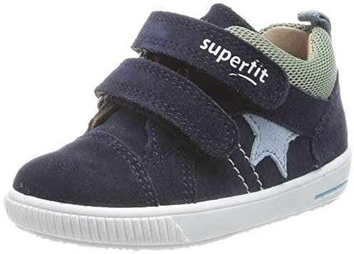 Superfit Moppy Lauflernschuhe, Blau Hellgrün 8030, 25 EU