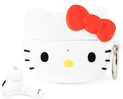 iFace Hello Kitty and Friends Cute AirPods Pro 2 Case Compatible with AirPods 2nd Gen Pro - Cute Silicone Protective Cover [Carabiner Clip Included] [Wireless Charging Compatible] – Hello Kitty