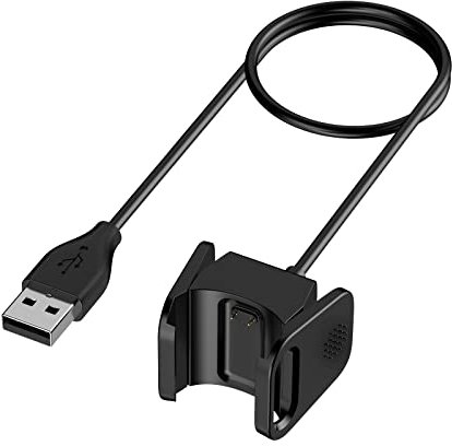 Vancle Ladekabel Kompatibel mit Fitbit Charge 3/Fitbit Charge 4 Ladegerät, USB Ladestation für Fitbit Charge 3/Charge 4 (53cm)