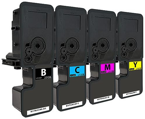 Supply Guy TK-5240 Toner Kompatibel mit Kyocera TK-5240K TK-5240C TK-5240M TK-5240Y für Kyocera ECOSYS M5526cdw ECOSYS M5526cdn ECOSYS P5026cdw ECOSYS P5026cdn Multipack 4 Toner M5526cdw M5526cdn