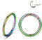 Yrogcu Nasenring, Lippenring, Septum-Clicker: 8G, 10G, 12G14G, 16G, 18G, 20G, Durchmesser: 6mm, 8mm, 10mm, 12mm, 14mm, 16mm, Scharnier-Nasenpiercing, Creolen, Schläferohrring, Helix, Rook, Conch