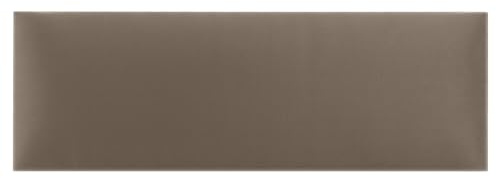 DecoNest Wandkissen, Wandpolsterung, Wanddekoration, Bettkopfteil, 3D-gepolstertes Wandpaneel 70 x 30 cm Beige