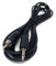 DRUT 1.2m 3.5mm Mono Jack Plug To RCA Phono Single Plug Lead Cable (4ft, Black Nickel)