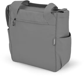 Inglesina Electa Day Bag, Gris, Bolsa Cambiador para Bebé, Multifunción, Práctica y Espaciosa, para Mamá y Papá, Compartimentos Organizados
