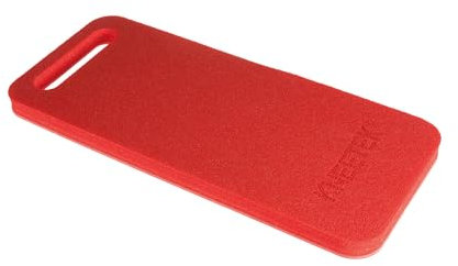 Kneetek RedPad Slim Kniekissen | 450×195×23 mm |– ergonomisches Knieschutzpolster für Arbeiten im Knien | Dämpfend & isolierend | PE-Schaum | mit Griffloch & Ablage | Made in Germany |