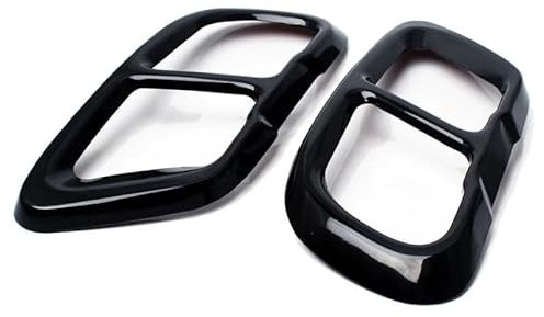 Generic Auspuffblenden für BMW X5 G05, X6 G06, X7 G07 Auspuff Sportauspuff Blenden Abdeckungen Endstück
