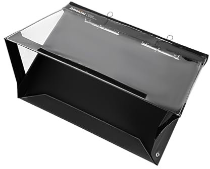 Aihontai Professionelles wasserdichtes Klemmbrett – A3 Querformat PVC-Material für den Innen- und Außenbereich (schwarz)