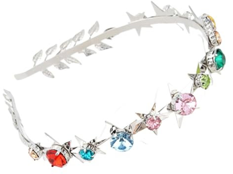 Zartes, modernes Haarband mit Diamanten, für Hochzeit, Party, Braut, Brautschmuck, Kopfschmuck