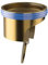 Siphon de sol de douche – Noyau de vidange désodorisant en laiton avec bloqueur d'odeurs, bouchon de vidange efficace, installation facile | Noyau à fermeture automatique pour salle de bain
