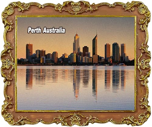 Perth Australia Travel Souvenirs Fridge Magnet Attractions Refrigerator Magnet