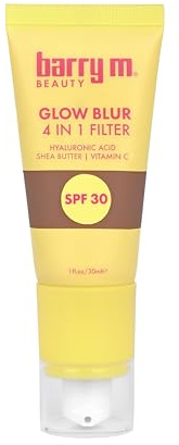 Barry M Glow Blur 4 in 1 Tinted Moisturiser, Shade Deep