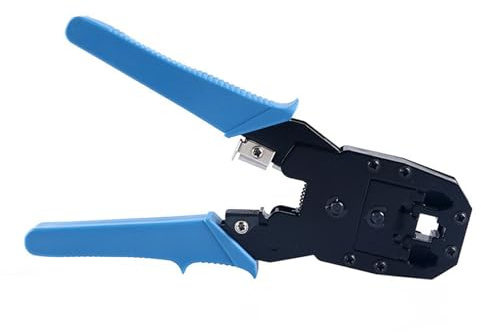 Ethernet Kabel Crimpzange für Cat5e Draht 3 in 1 Funktion Crimp Cut Stripper Telefon Kabelverbinder Stahlmaterialien Telefondraht Crimper
