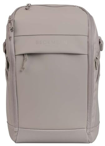Beckmann Rucksack Freizeitrucksack mit Laptopfach Street Bold Backpack 20L Warm Grey taupe