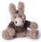 Inware 8050 - Kuscheltier Esel Olli, 25 cm, beige, mit brauem Pullover