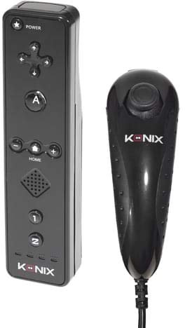 Duo Controller Pack Wii & Wii U Motion + Noir