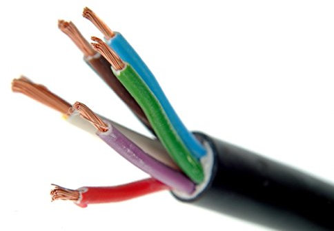 leisure MART 10 meters of trailer lighting cable 8 core for trailers with reversing lights Pt no. LMX1918
