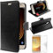 ebestStar - kompatibel mit Samsung Galaxy J7 2017 Hülle SM-J730F Kunstleder Wallet Case Handyhülle (PU Leder), Kartenfächern, Standfunktion, Schwarz + Panzer Schutz Glas