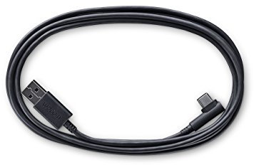Wacom (2 m) Câble USB (noir) pour Les Appareils Wacom Intuos Pro