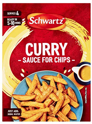 Schwartz Curry Sauce for Chips Mix, 30g